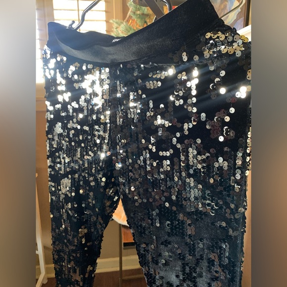Express sequin midrise leggings - Picture 4 of 11